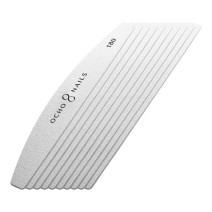 Náhradné papieriky Ocho Nails na polmesiacový kovový pilník. 180 10 ks