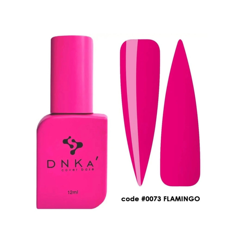 DNKa' Gumový krycí podklad 0073 Flamingo 12ml