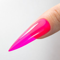 Molly Nails farebný vrchný lak Crystal Glass ružový 10g