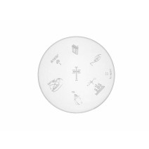 Zdobiaca platnička KONAD vzor S3