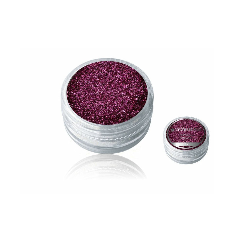 Trblietavý prášok Professionail fialový 6