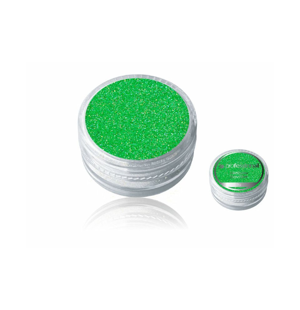 Trblietavý prášok Professionail neónovo zelený