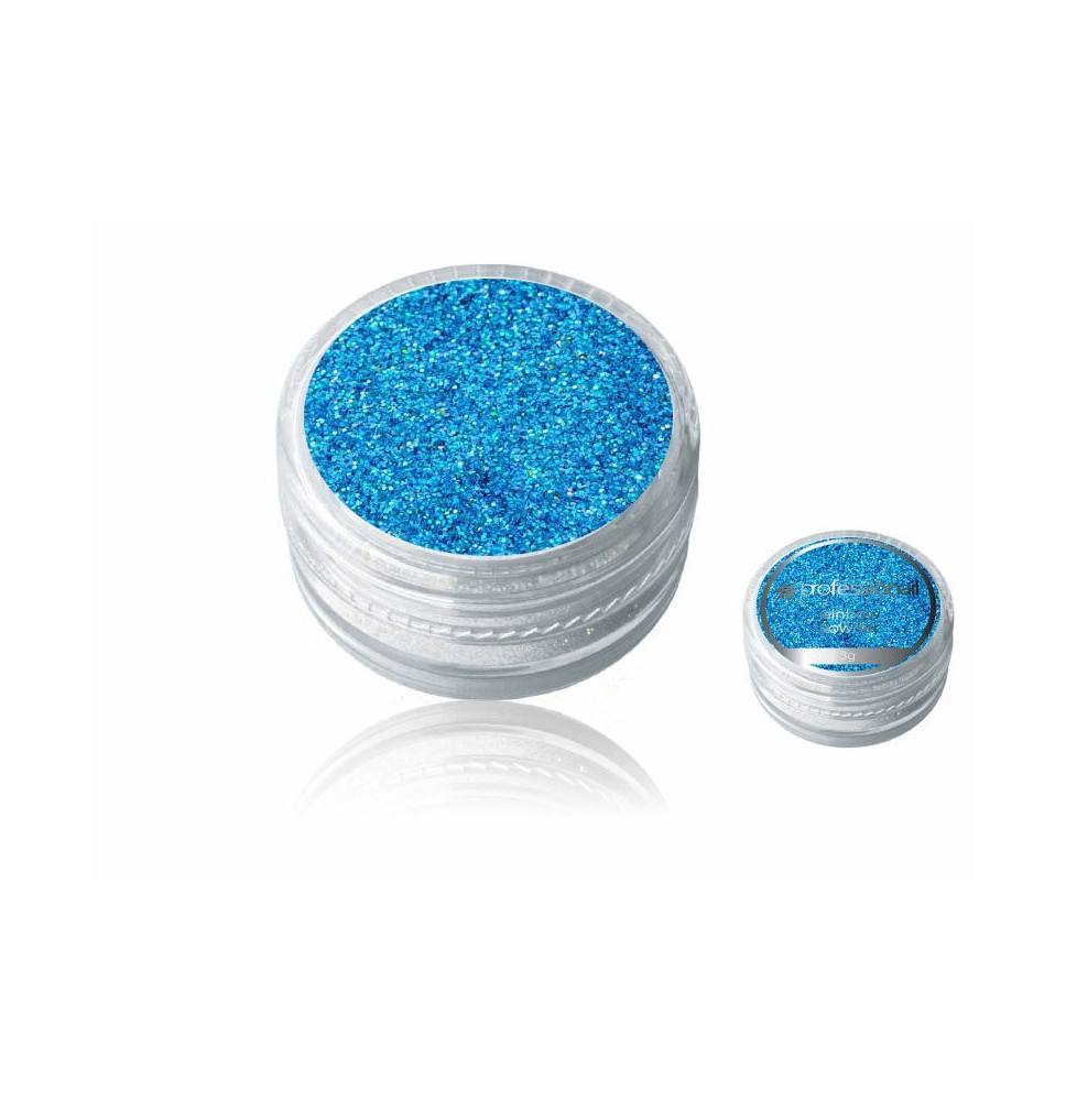 Trblietavý prášok Professionail tmavo modrý