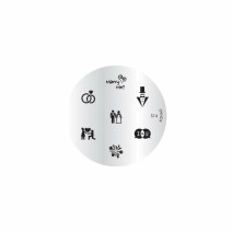 Zdobiaca platnička KONAD vzor S14