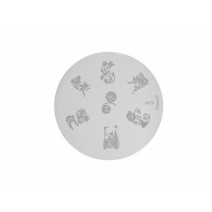 Zdobiaca platnička KONAD vzor M23