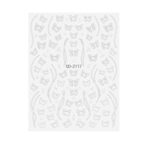 5D samolepiace nálepky motýle SD-2117