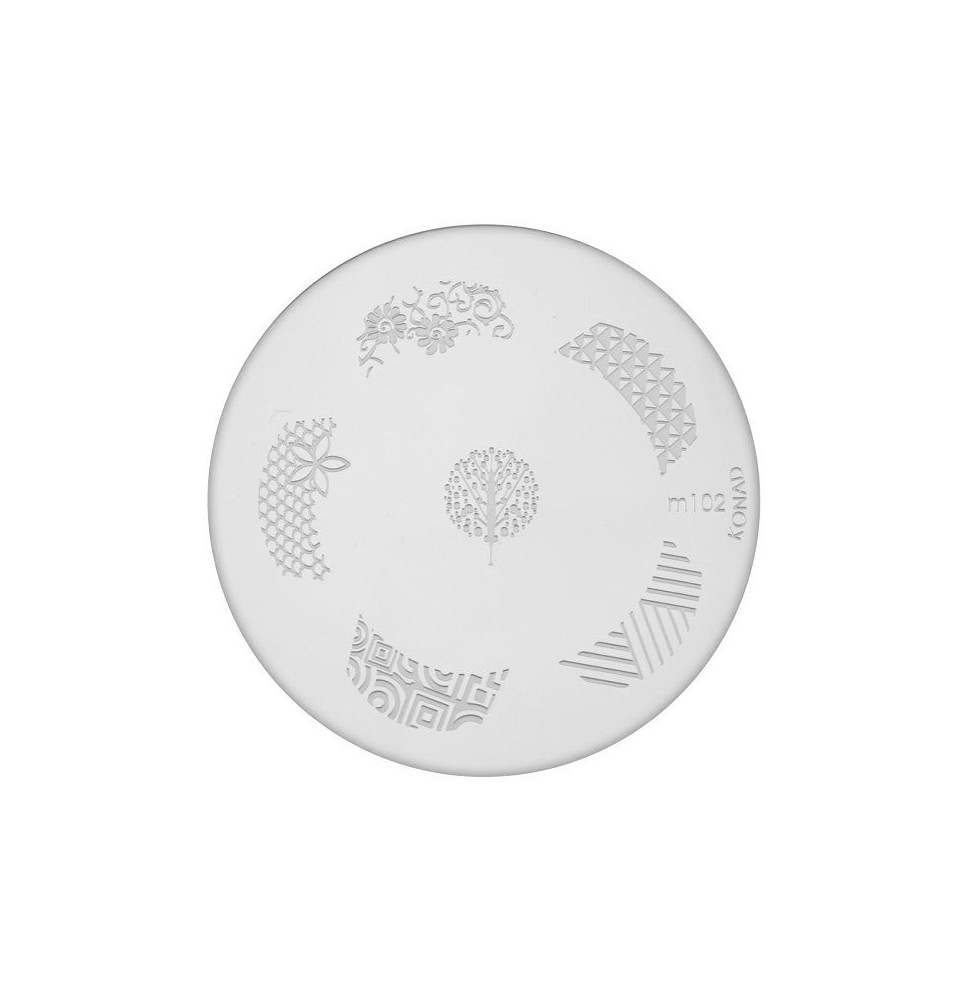 Zdobiaca platnička KONAD vzor M102