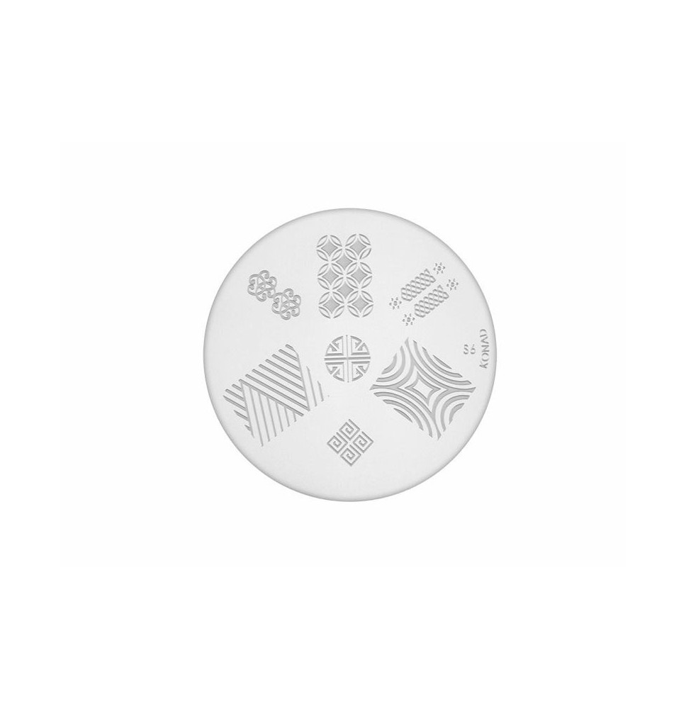 Zdobiaca platnička KONAD vzor S6