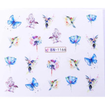 Vodonálepky s motívom motýľov BN-1166