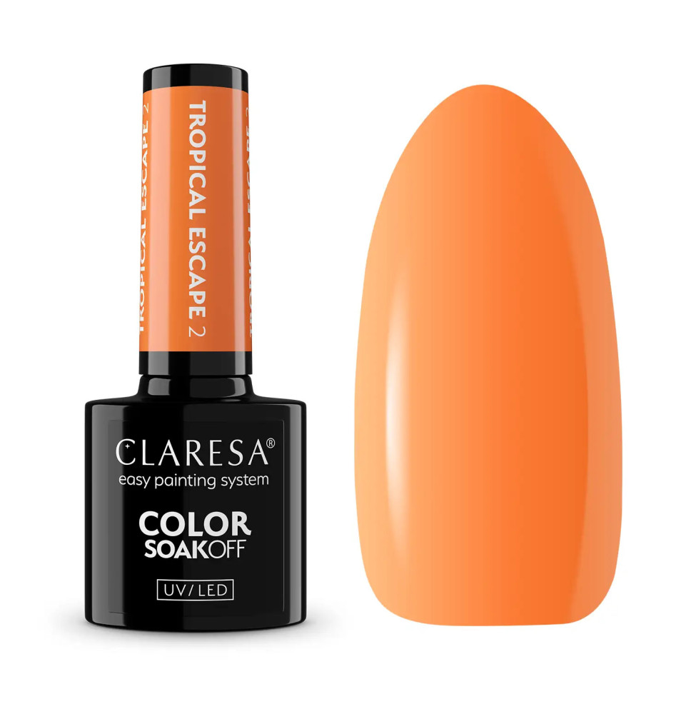 Gél lak CLARESA Tropical Escape 2 5ml