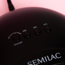 Semilac UV/LED lampa 24/48 W celá čierna