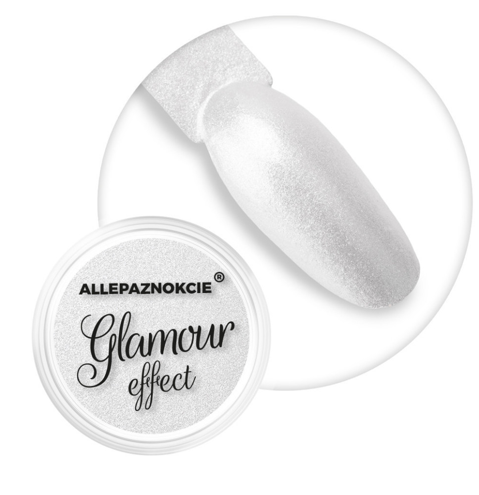 Prášok na nechty Glamour Effect Fire - 01