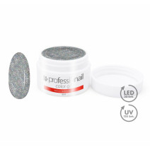 FAREBNÝ LED-UV GÉL 5ML PROFESSIONAIL Galaxy Holo Silver