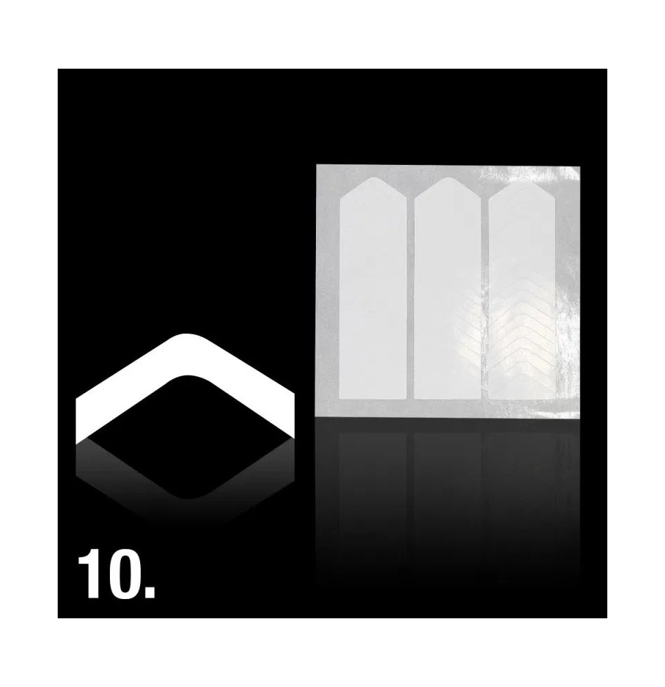 Šablónky na francúzsku manikúru 10