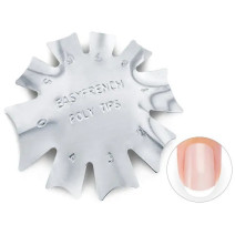 Kovová šablóna na francúzsku manikúru 1005