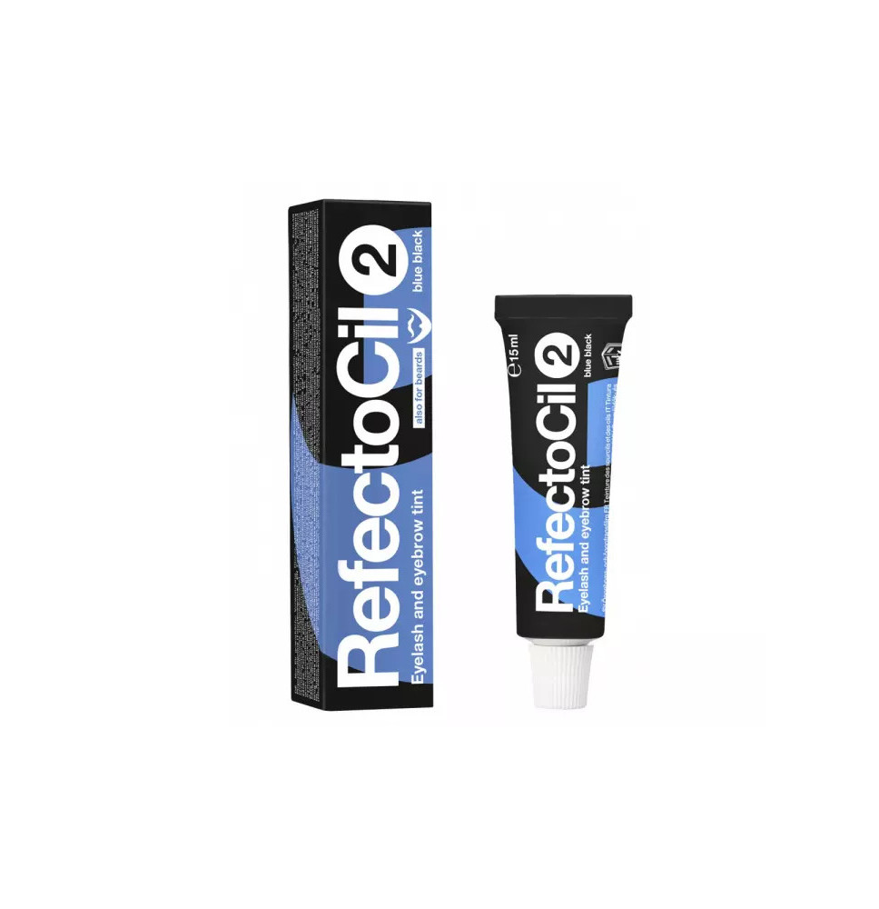 RefectoCil Farba na obočie a mihalnice Modro-čierna