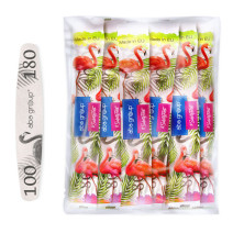 Aba Group pilník elipsa biely 100/180