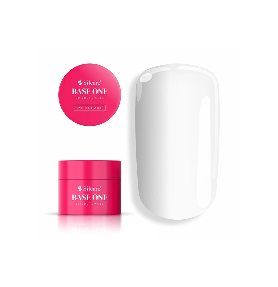 Stavebný UV gél Base One Milkshake 100g