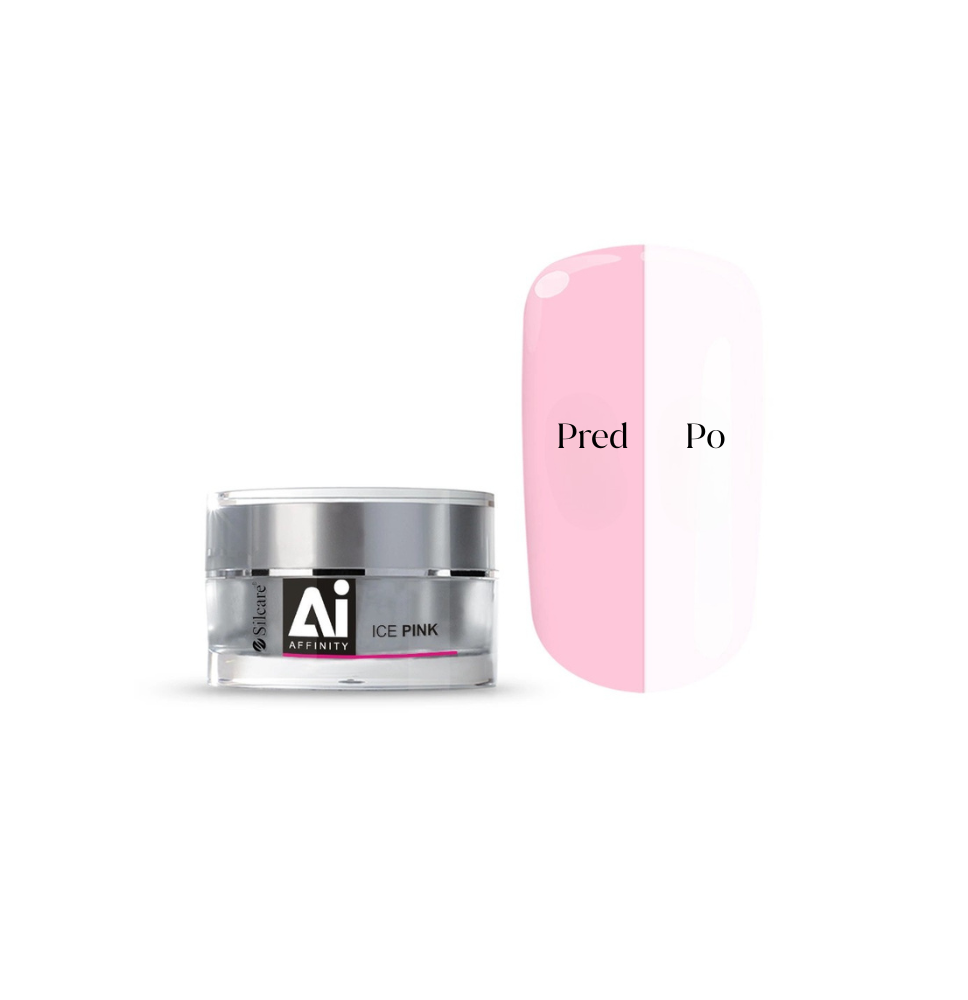 UV gél na citlivé nechty AFFINITY ICE PINK 30g