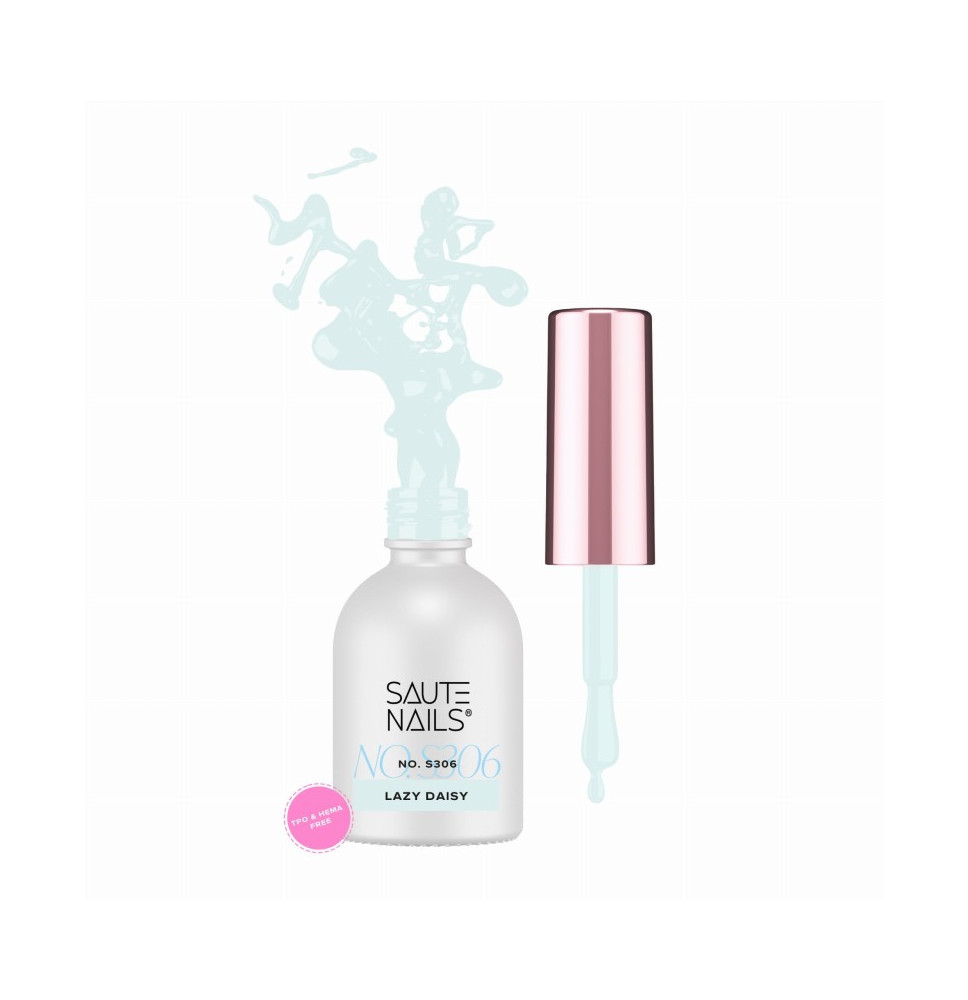 Gél lak na nechty Saute Nails S306 Lazy Daisy 8ml