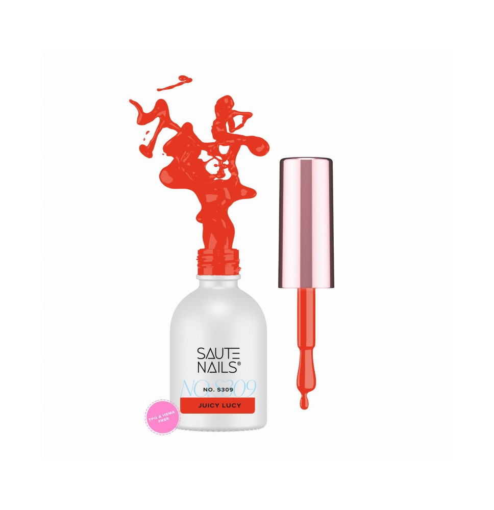 Gél lak na nechty Saute Nails S309 Juicy Lucy 8ml