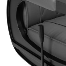 Holičské kreslo Hair System BM88066 sivé