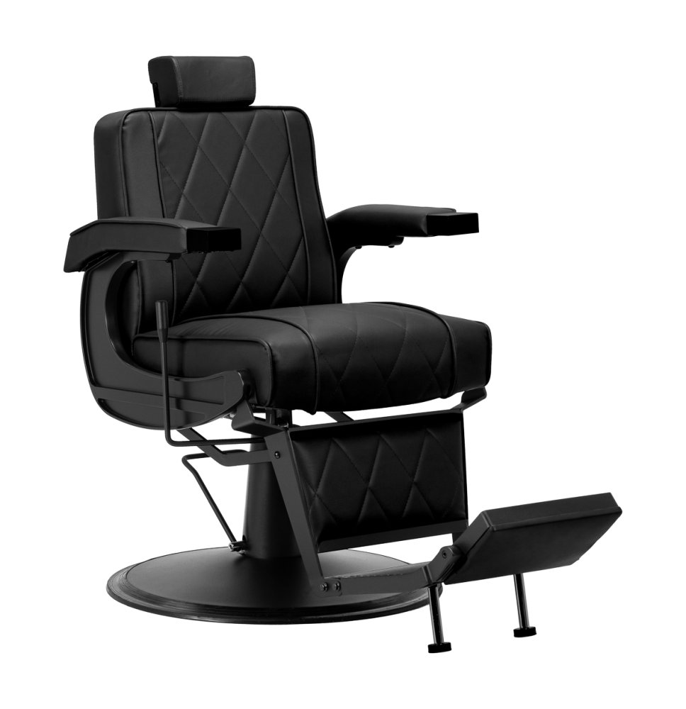 Holičské kreslo Hair System BM88066B čierne