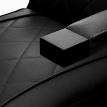 Holičské kreslo Hair System BM88066B čierne