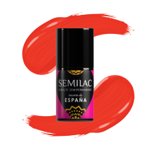 Semilac - gél lak 476 Coral Mediterráneo 7 ml