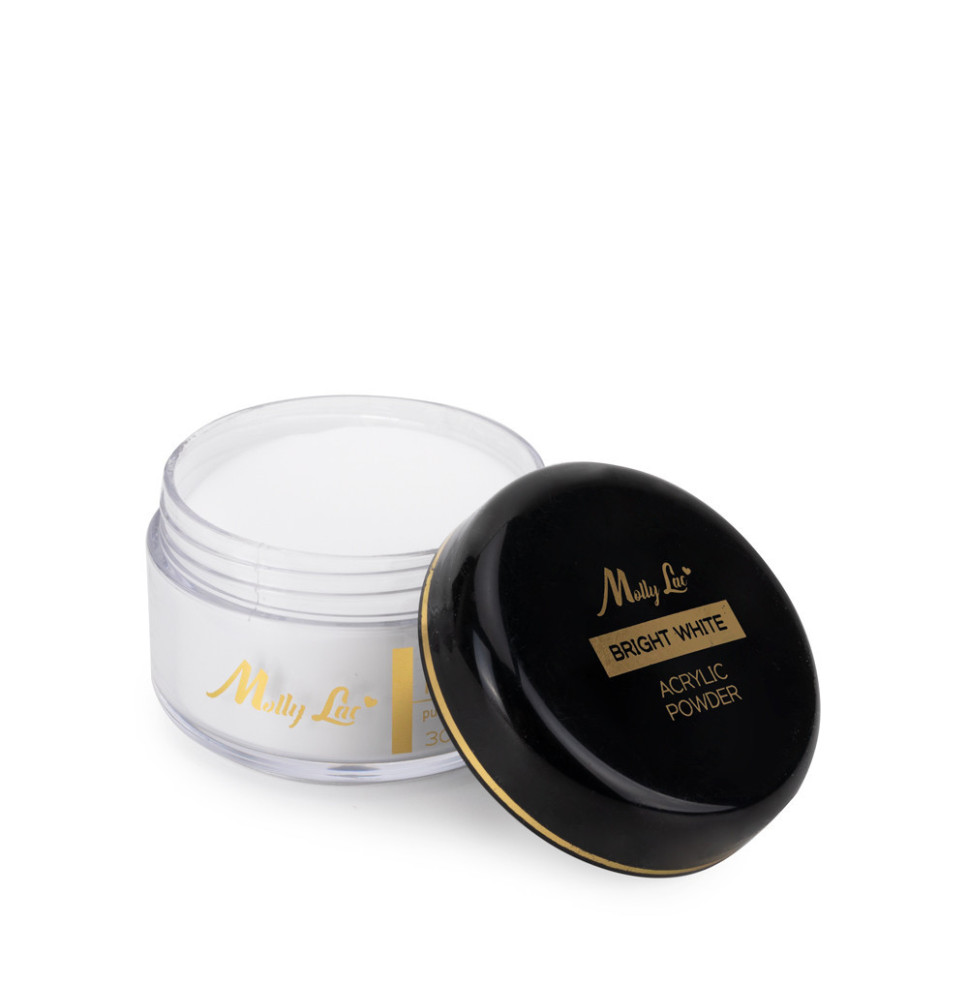 Molly Lac akrylový prášok Bright White 30g