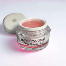 LED-UV GÉL JEDNOFÁZOVÝ ČÍRO-RUŽOVÝ 30ML PROFESSIONAIL