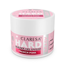 CLARESA STAVEBNÝ GÉL NA NECHTY HARD&EASY FRENCH PINK 12g