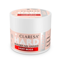CLARESA STAVEBNÝ GÉL NA NECHTY HARD&EASY LIGHT BEIGE 45g