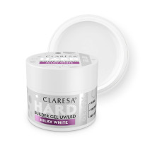 CLARESA STAVEBNÝ GÉL NA NECHTY HARD&EASY MILKY WHITE 12g