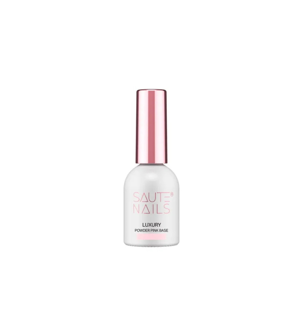 Saute Nails gél laková Luxury Báza Powder Pink 8ml