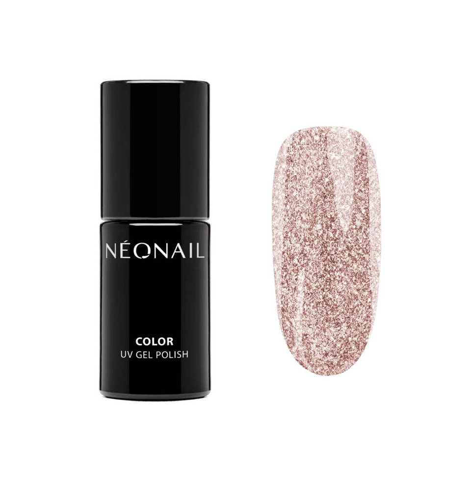 NeoNail gél lak Shimmering Gold Drush 7,2ml