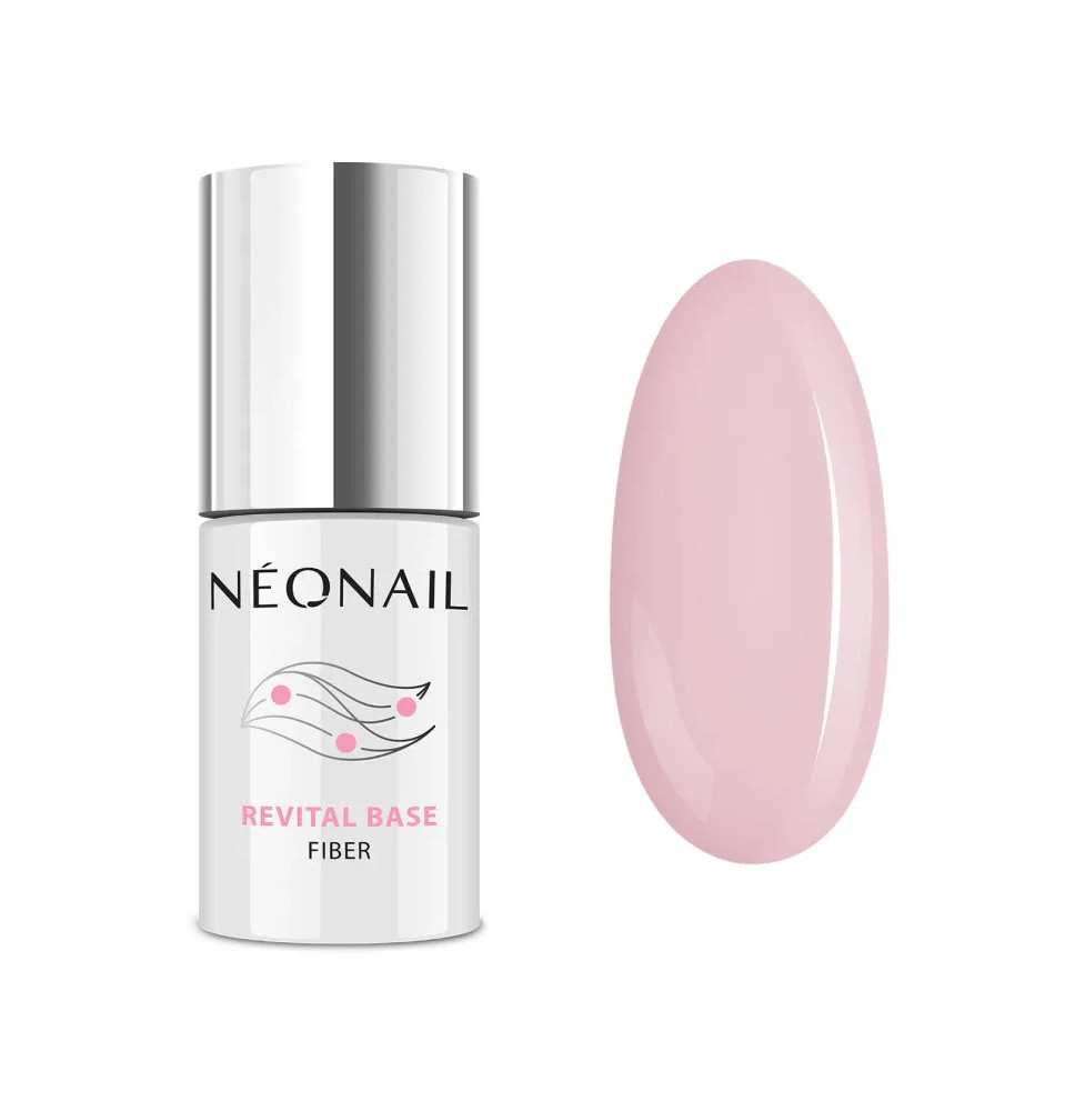 Gél lak NeoNail podkladový Revital Base Fiber Creamy Splash 7,2 ml