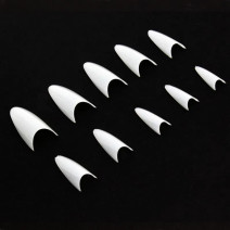 Naturálne tipy 300 ks - stileto bez zarážky