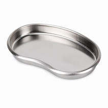 Kovová tácka na náradie v striebornej farbe 18,5, x 11cm