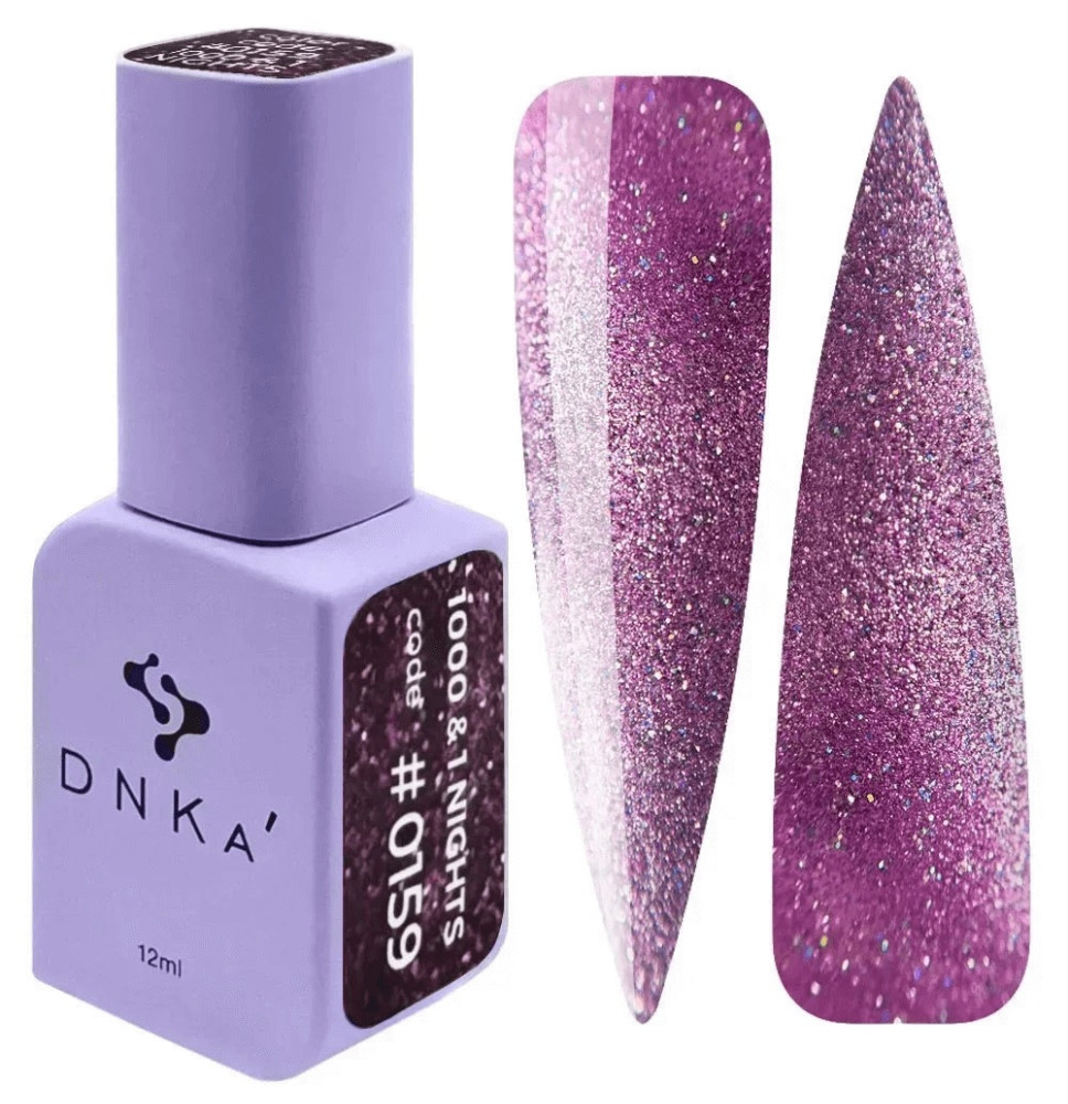 Gél lak DNKa' Color 1000 & 1 nights 0159 12ml