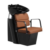 Gabbiano Porto umývací prístroj na vlasy čierno-oranžový