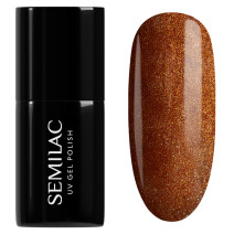 Semilac - gél lak 944 Glazed Cinnamon 7 ml