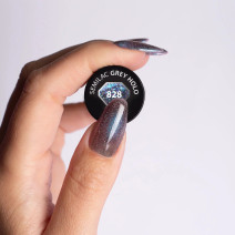 Semilac gél lak Grey Holo 828 7ml