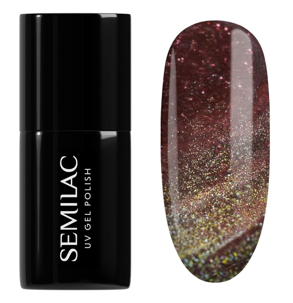 Semilac gél lak  Digital Red 824 7ml