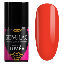 Semilac - gél lak 476 Coral Mediterráneo 7 ml