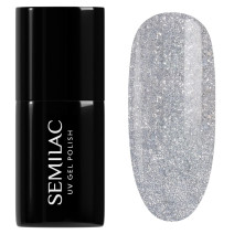 Semilac - gél lak 093 Silver Dust 7ml