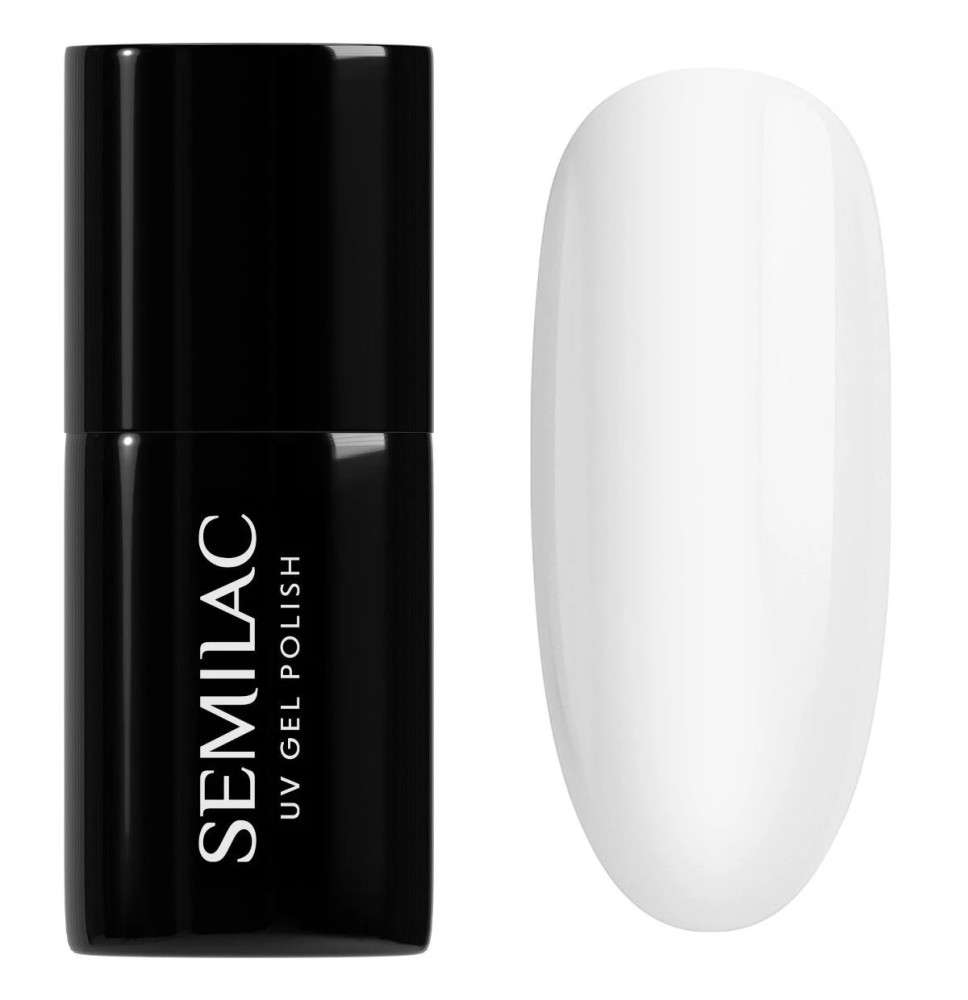 Semilac - gél lak 001 Strong White 7ml
