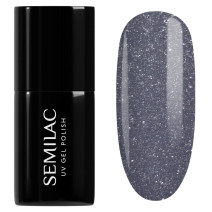Semilac - gél lak 107 Steel Gray 7ml