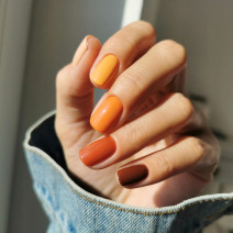 Semilac - gél lak 416 Golden Hour Orange 7ml