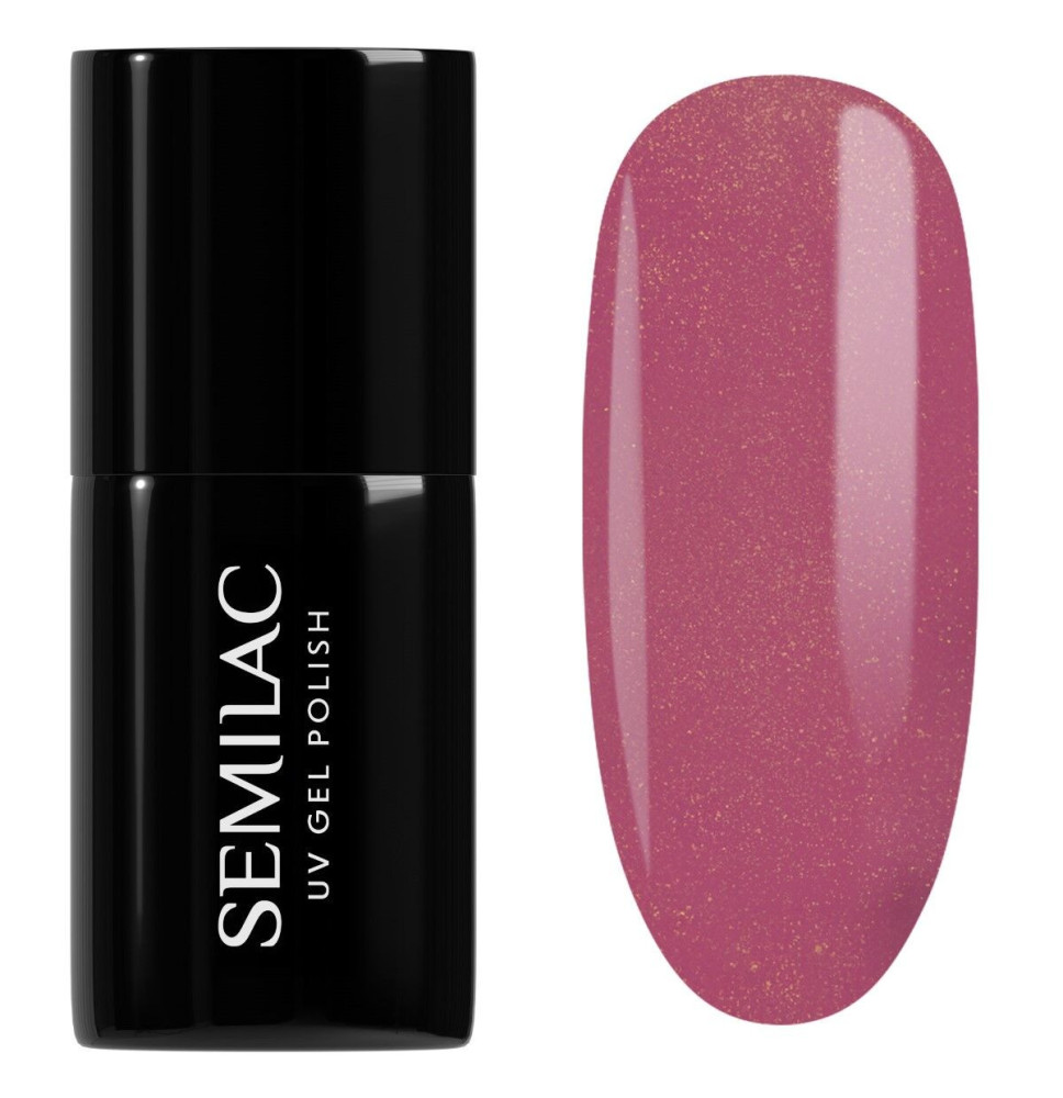 Semilac - gél lak 377 Shimmer Stone Ruby 7ml